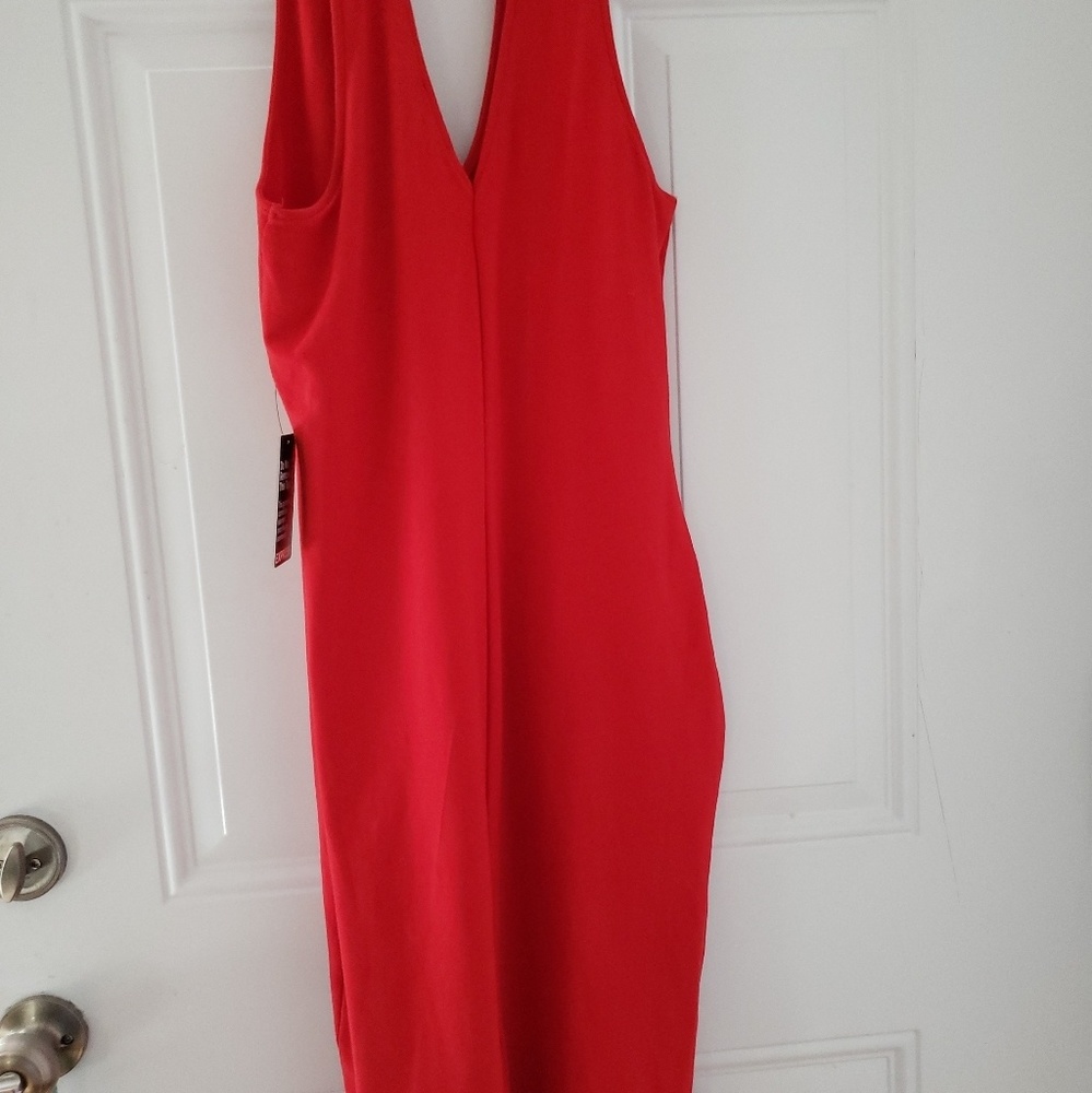 Red dress